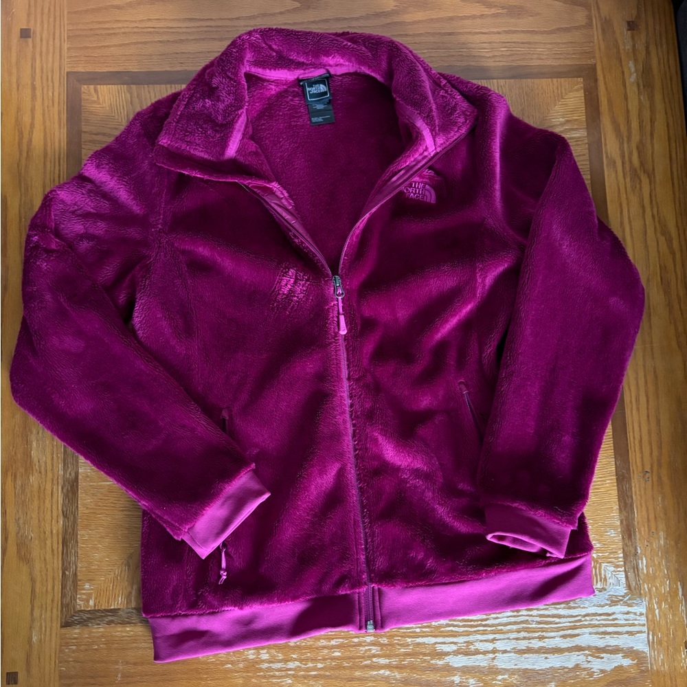 LIKE NEW! Magenta NORTH FACE jacket